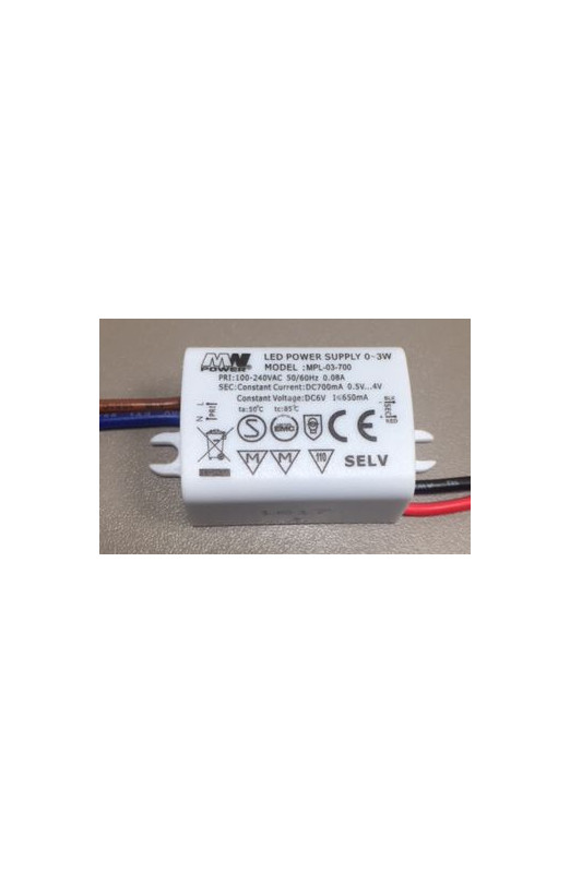 Driver de LED 3W 700mA Driver de LED 3W 700mA