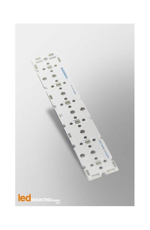 Strip PCB for 6 LED CREE XT-E White / Ledil LED lens compatible Strip PCB for 6 LED CREE XT-E White / Ledil LED lens compatible