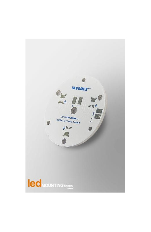 MR16 PCB for 3 LED Lumileds Luxeon Rebel / Ledil LED lens compatible MR16 PCB for 3 LED Lumileds Luxeon Rebel / Ledil LED lens compatible