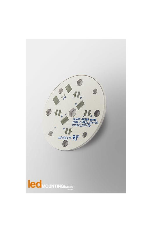 MR11 PCB for 4 LED SharpGM2BB / Ledil LED lens compatible MR11 PCB for 4 LED SharpGM2BB / Ledil LED lens compatible
