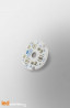 PCB D18 pour 1 LED Osram Oslon Serie et 2 LEDs Cree XP, compatible optique Ledil PCB D18 pour 1 LED Osram Oslon Serie et 2 LEDs Cree XP, compatible optique Ledil