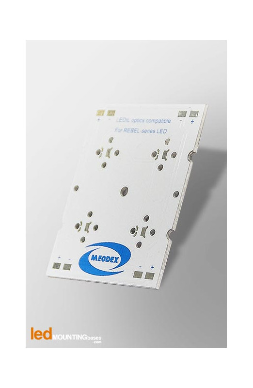 STRIP MCPCB for 4 LEDs Lumileds Luxeon Rebel Ledil LED Lens compatible STRIP MCPCB for 4 LEDs Lumileds Luxeon Rebel Ledil LED Lens compatible