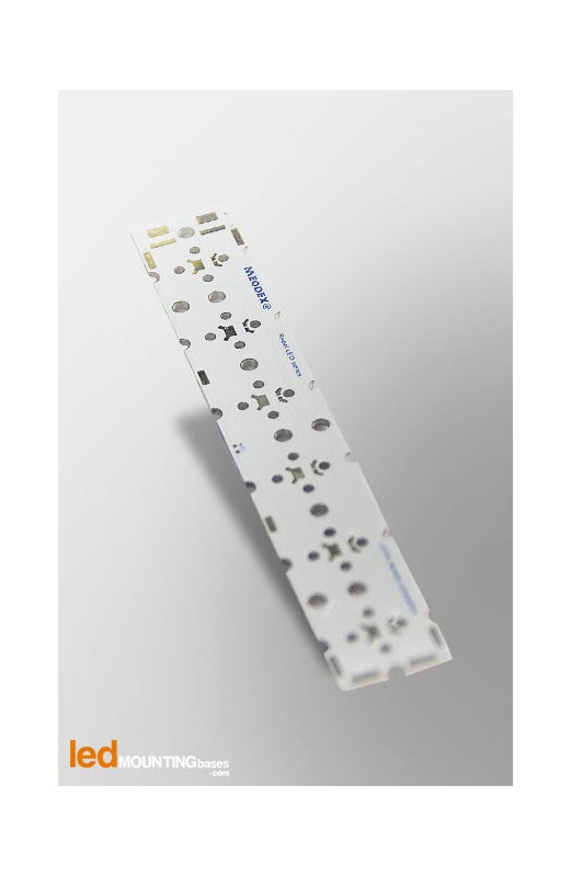 STRIP MCPCB for 6 LEDs Lumileds Luxeon Rebel Ledil LED Lens compatible STRIP MCPCB for 6 LEDs Lumileds Luxeon Rebel Ledil LED Lens compatible