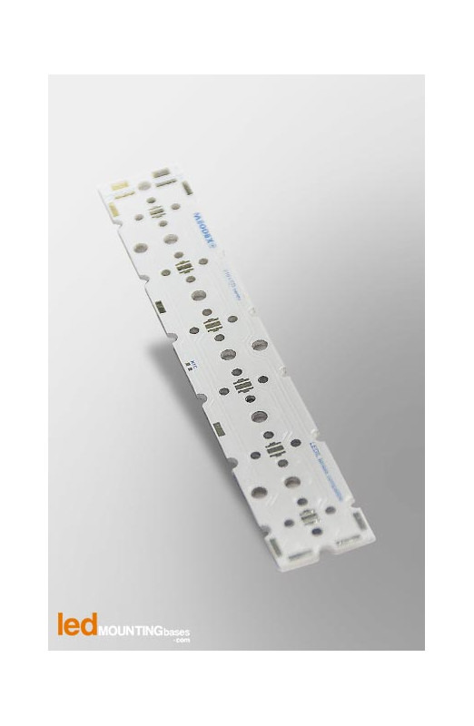 STRIP MCPCB for 6 LEDs Nichia N219 Ledil LED Lens compatible STRIP MCPCB for 6 LEDs Nichia N219 Ledil LED Lens compatible