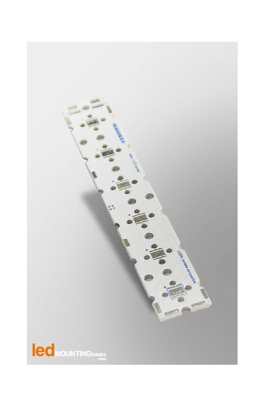 STRIP MCPCB for 6 LEDs CREE XML Ledil LED Lens compatible STRIP MCPCB for 6 LEDs CREE XML Ledil LED Lens compatible
