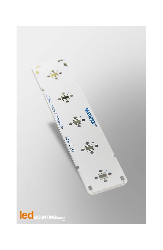 STRIP MCPCB for 5 LEDs CREE XML STRIP MCPCB for 5 LEDs CREE XML