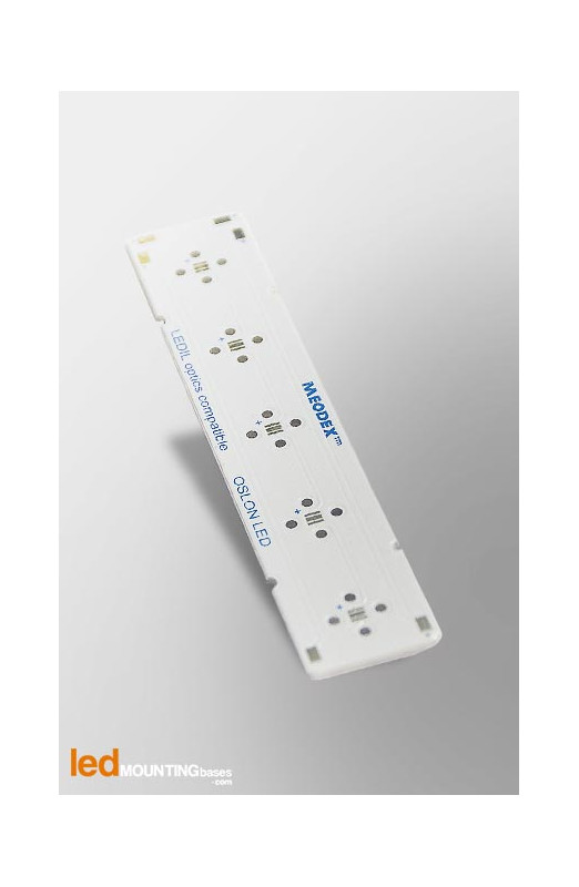MCPCB STRIP pour 5 LEDs Osram Oslon Serie MCPCB STRIP pour 5 LEDs Osram Oslon Serie