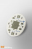 MCPCB Diametre 35mm pour 1 LED CREE MP-L MCPCB Diametre 35mm pour 1 LED CREE MP-L