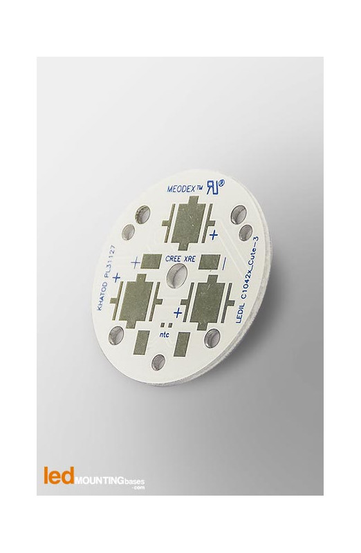 D35 MCPCB for 3 LEDs CREE XR Ledil LED Lens compatible D35 MCPCB for 3 LEDs CREE XR Ledil LED Lens compatible