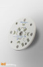 MCPCB Diametre 35mm pour 4 LEDs Lumileds Luxeon Rebel compatible optique Ledil MCPCB Diametre 35mm pour 4 LEDs Lumileds Luxeon Rebel compatible optique Ledil