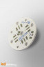 MCPCB Diametre 35mm pour 4 LEDs Nichia x83 compatible optique Ledil MCPCB Diametre 35mm pour 4 LEDs Nichia x83 compatible optique Ledil