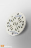 MCPCB Diametre 35mm pour 5 LEDs Nichia x83 compatible optique Ledil MCPCB Diametre 35mm pour 5 LEDs Nichia x83 compatible optique Ledil