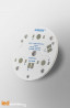 MCPCB Diametre 40mm pour 3 LEDs Osram Dragon Serie compatible optique Ledil MCPCB Diametre 40mm pour 3 LEDs Osram Dragon Serie compatible optique Ledil