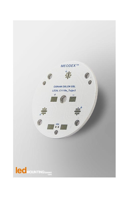 D40 MCPCB for 3 LEDs Osram Oslon Serie Ledil LED Lens compatible D40 MCPCB for 3 LEDs Osram Oslon Serie Ledil LED Lens compatible