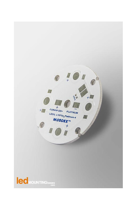 D40 MCPCB for 4 LEDs Osram Dragon Serie Ledil LED Lens compatible D40 MCPCB for 4 LEDs Osram Dragon Serie Ledil LED Lens compatible