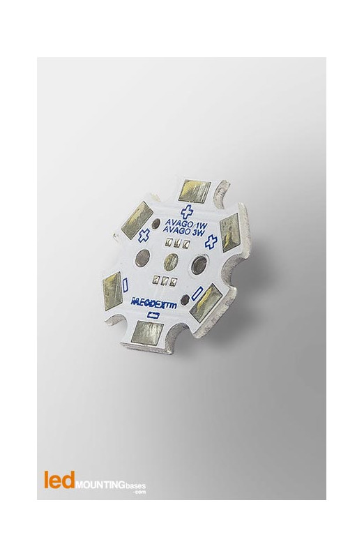 STAR MCPCB for 1 LED Avago 1W 3W STAR MCPCB for 1 LED Avago 1W 3W