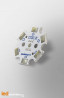 MCPCB STAR pour 1 LED Avago 1W 3W MCPCB STAR pour 1 LED Avago 1W 3W