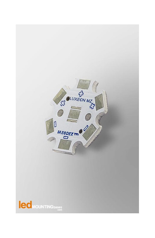 MCPCB STAR pour 1 LED Lumileds Luxeon MZ MCPCB STAR pour 1 LED Lumileds Luxeon MZ