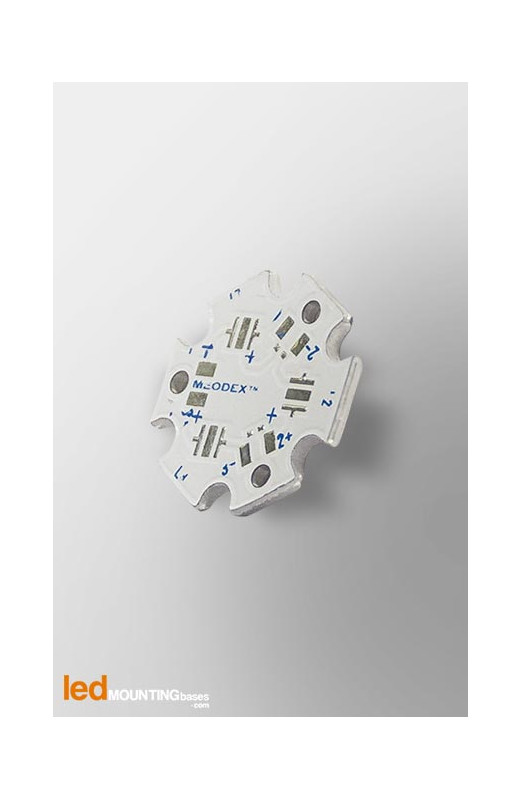 MCPCB STAR pour 3 LEDs Osram Oslon Serie compatible optique Carclo MCPCB STAR pour 3 LEDs Osram Oslon Serie compatible optique Carclo