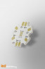 MCPCB STAR pour 4 LEDs Lumileds Luxeon Z MCPCB STAR pour 4 LEDs Lumileds Luxeon Z