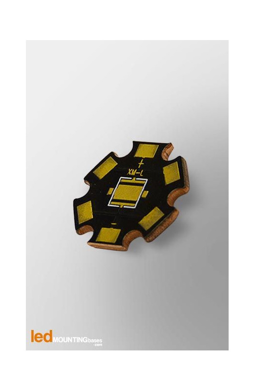 STAR MCPCB for 1 LED CREE XM-L Copper STAR MCPCB for 1 LED CREE XM-L Copper