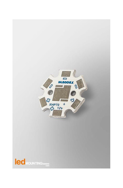 MCPCB STAR pour 1 LED CREE XHP70 12V compatible optique LEDIL et CARCLO MCPCB STAR pour 1 LED CREE XHP70 12V compatible optique LEDIL et CARCLO